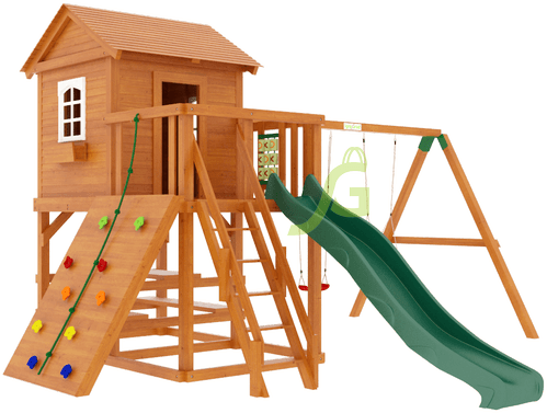 Детская деревянная площадка "Домик 2"